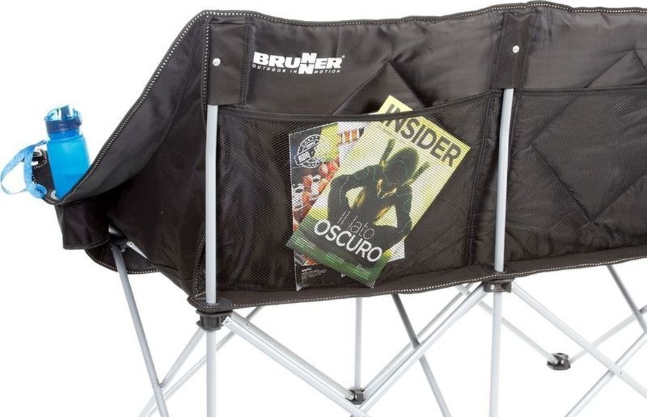 faltbares Action Sofa Schwarz