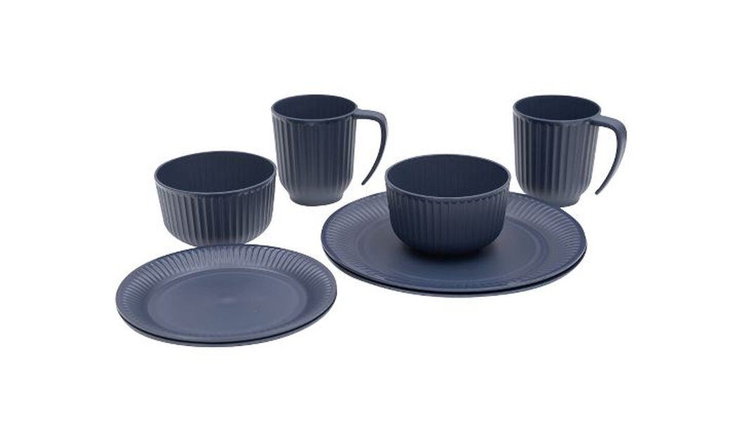 Delish Geschirrr-Set 2 Personen Navy Night