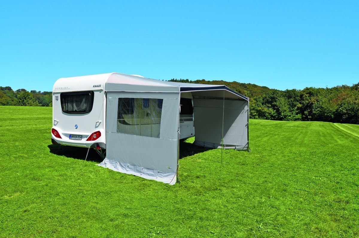 Eurotrail Kombi Sonnendach für Vorzelte Giebelmaß: 206-218 cm T=240cm Umlauf 800-825cm