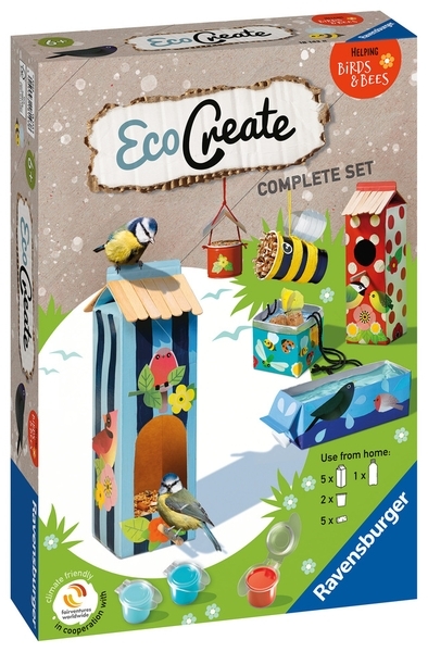 Bastelset Ravensburger EcoCreate Helping Bird & Bees