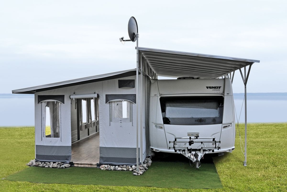 Schutzdach / Carport für Zelt Nordkap 570 cm