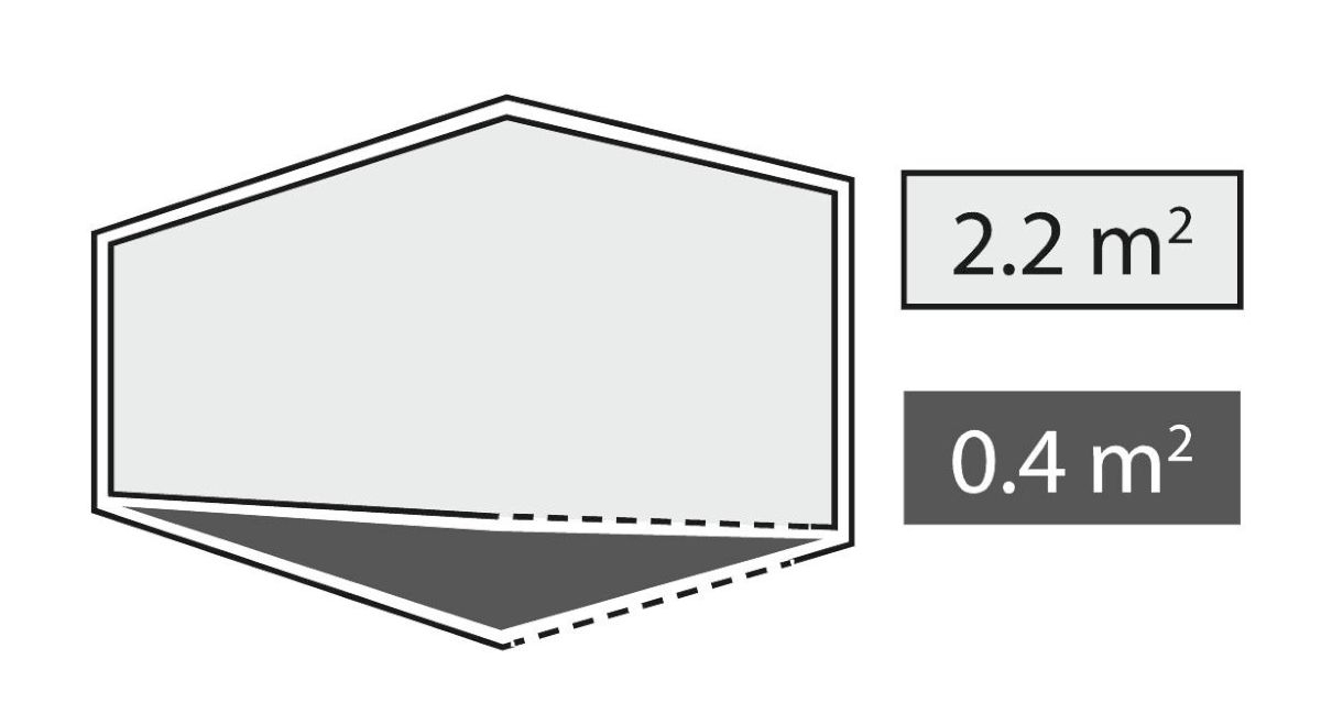 2 Personen leichtgewicht Tunnelzelt Chaser 2 LW 2 Personen leichtgewicht Tunnelzelt Chaser 2 LW