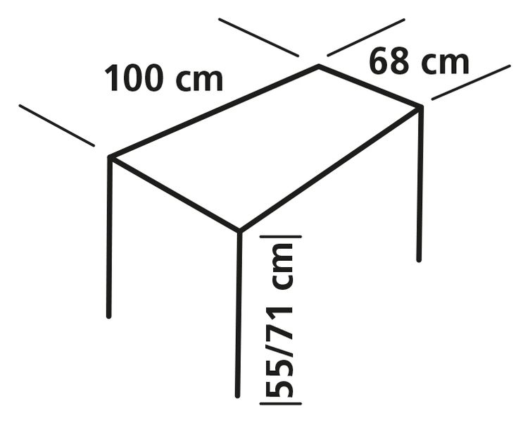 Klapptisch Rochefort L 




100 x 68 cm