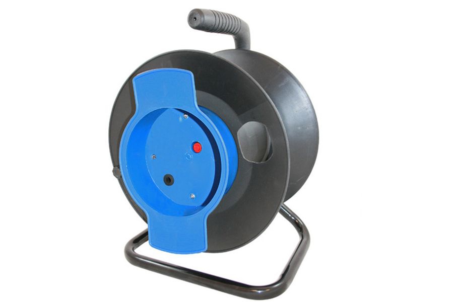 Kabeltrommel leer, für max 50m bei 3x1,5