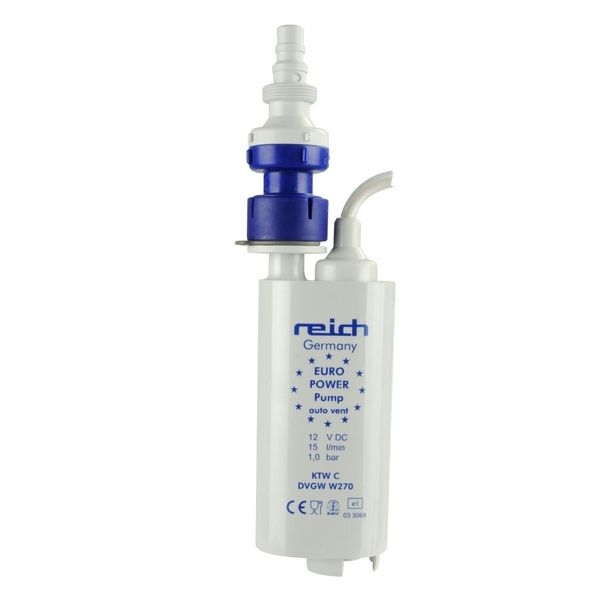 Tauchpumpe mit Uniquick Rückschlagventil 15 l 1,0 bar