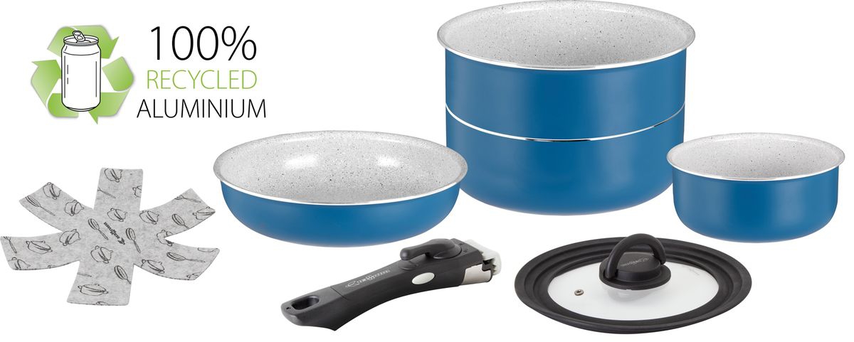 Topfset Carezza Spacemaster Vacublock Ø 20cm