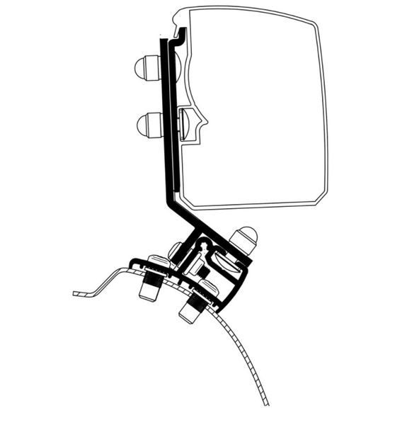Adapter PSA Minivan für Thule 3200