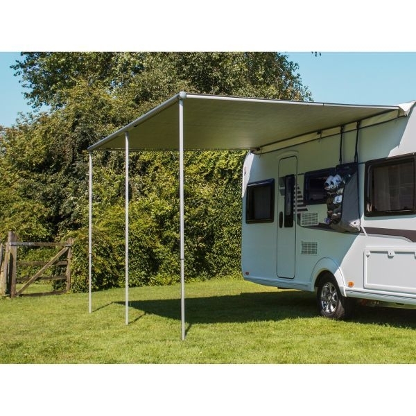 Sackmarkise 1200 425 x 250 cm weiß / saphir blau, II. Wahl