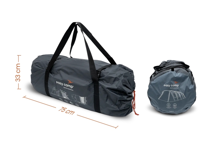 6 Personen Tunnelzelt Sola 6