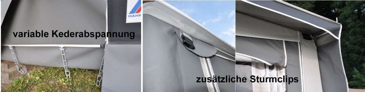 Dauerstandzelt Westerland Plus Uml. 965-999cm Kundenumtausch