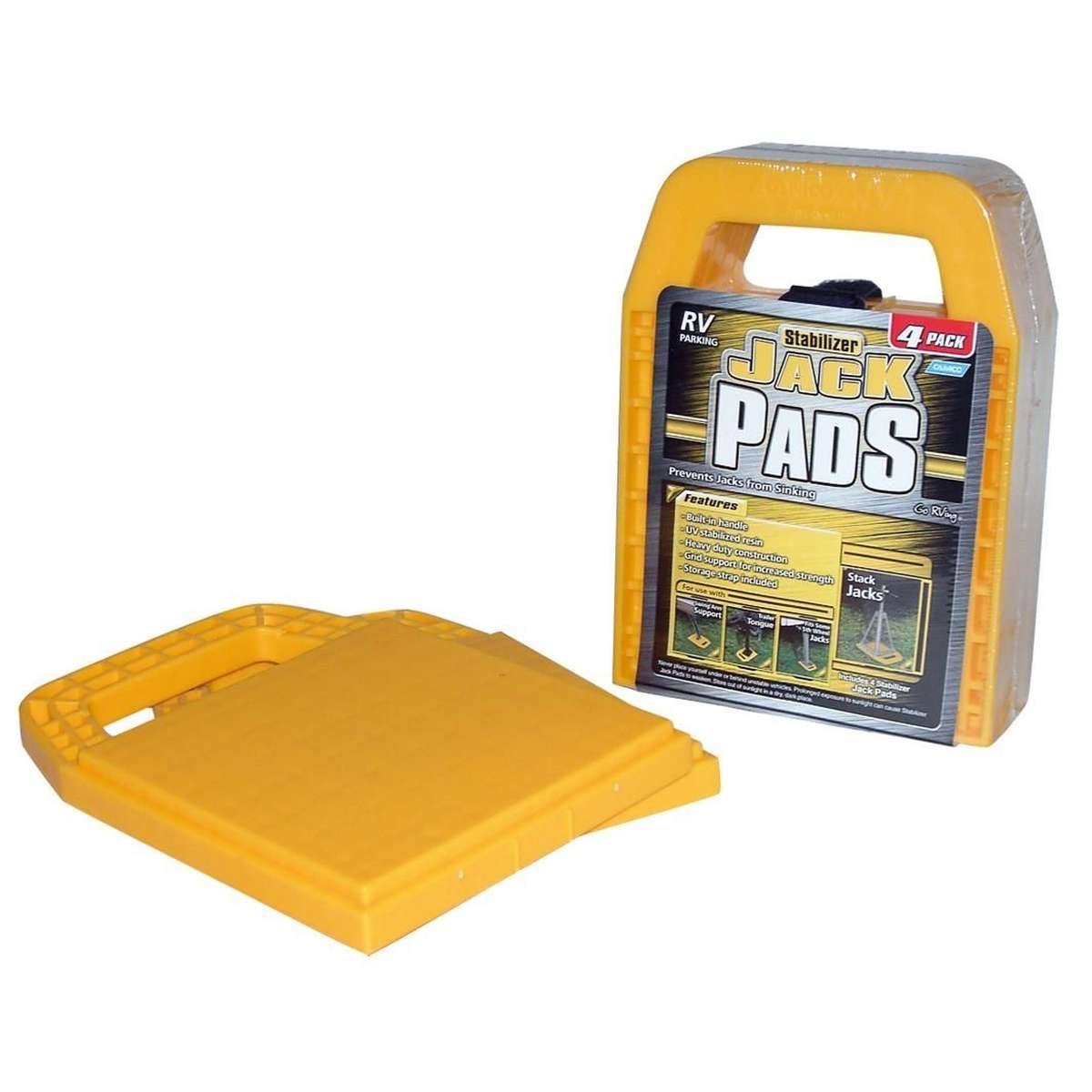 Stützplatten-Set Jack Pads 4-teilig 230 x 165 mm