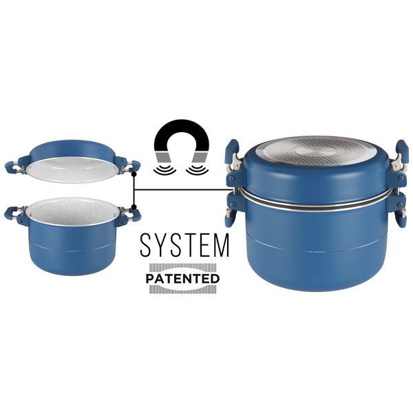 Topfset Carezza Magnet 7+1 Ø 24 cm