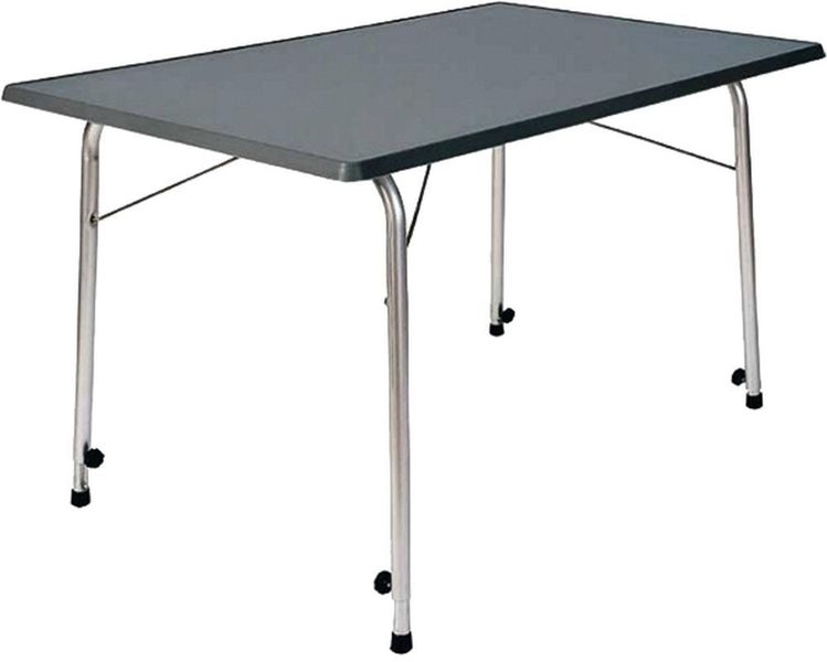 Campingtisch Stabilic anthrazit, 80 x 60 cm