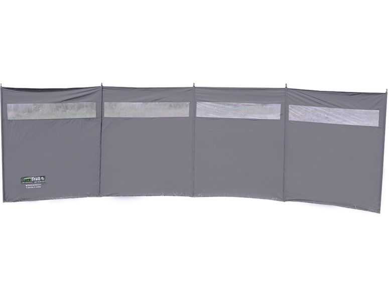 Windschutz mit Fenster 500 x 150 cm