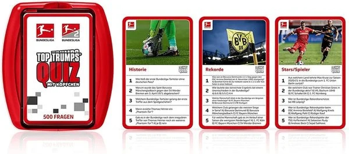Top Trumps Winnig Moves Quiz Bundesliga