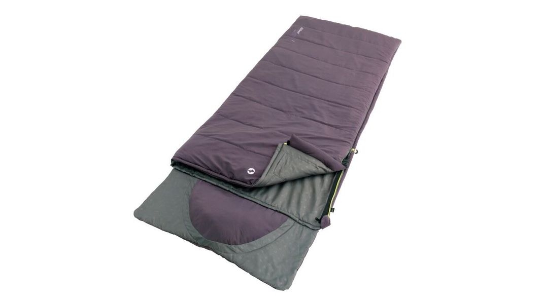 Deckenschlafsack Contour Dark Purple rechts