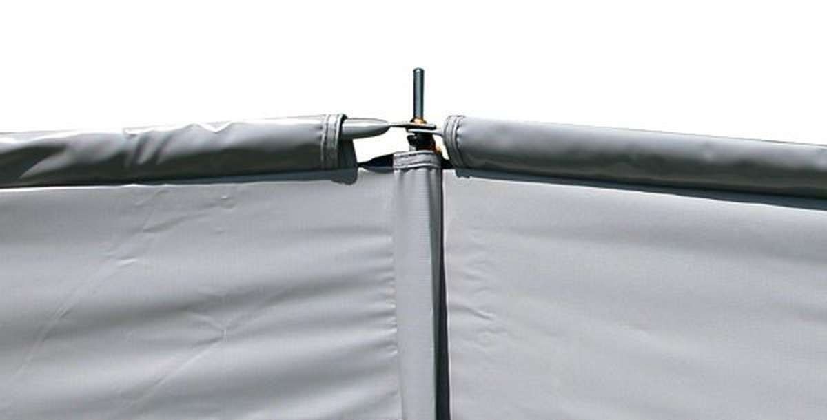 Windschutz DUNES 4 mit Fenster PVC