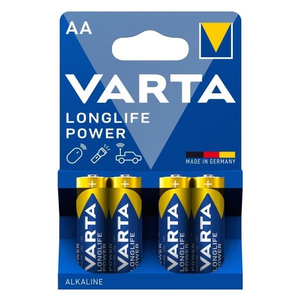 VARTA Longlife Power Batterien AA BL4