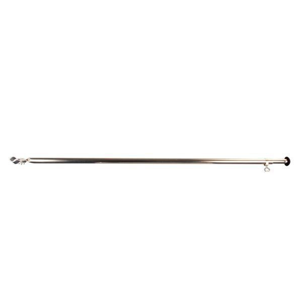 Orkanstütze mit Gelenkfuß 22 mm Stahl, 125-205 cm