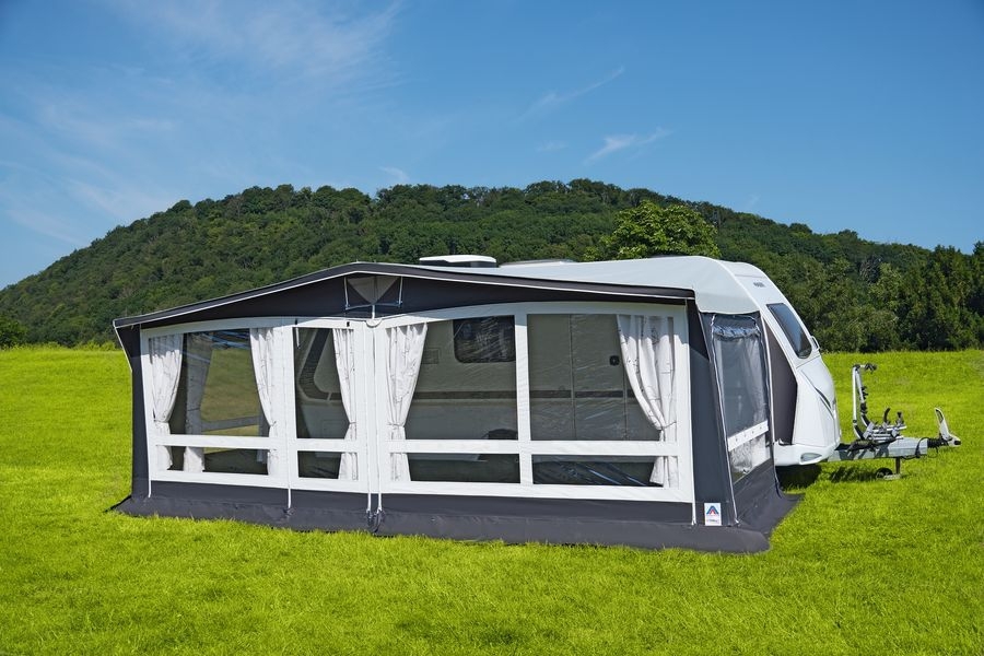 Reise- und Saison Vorzelt Bozen Gr. 5 Uml. 841-875 cm Tiefe 240 cm