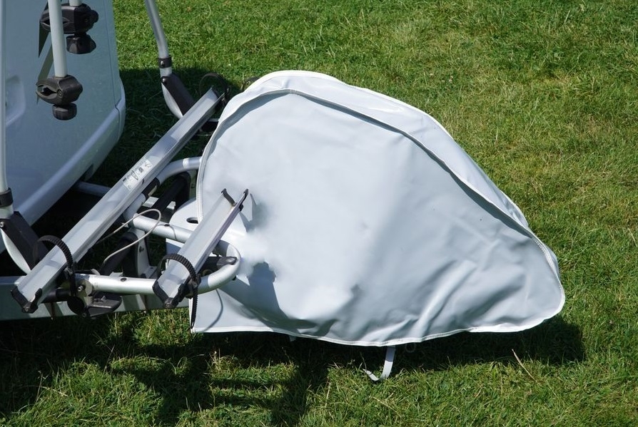 Hahn Zelte Deichselhaube Deluxe uni grau