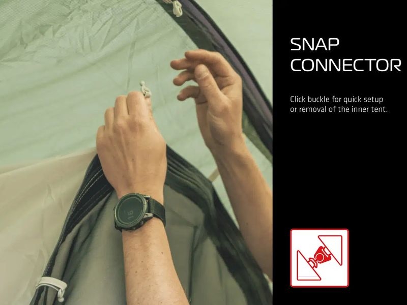 1 Personen Tunnelzelt Starlight 1 Exp