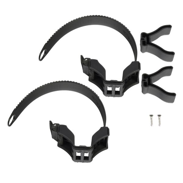 Bandhalterung und Endkappen Y-Schiene, 2 Stück, schwarz Thule Sport G2
