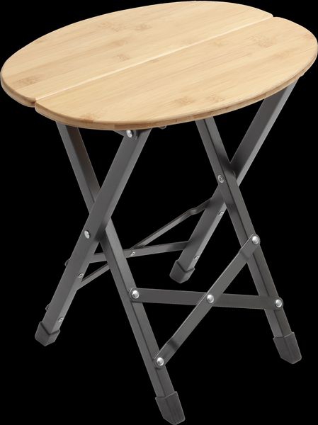 Klapphocker Twisty Bamboo Oval