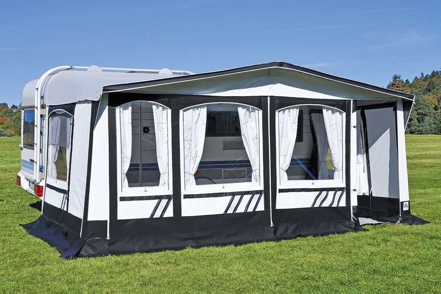 Dauerstandzelt Texel Plus Gr. 9 Uml. 981-1015 cm Tiefe 280 cm
