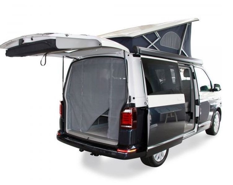 Insektenschutzvorhang VW T5/T6 California und Multivan Heckklappe