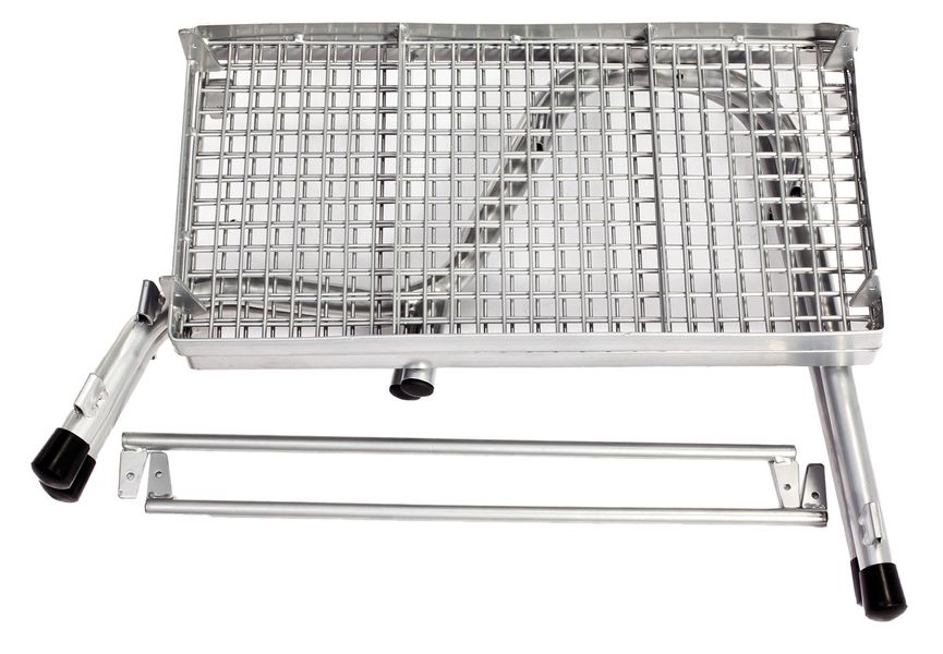 Metall Doppeltrittstufe Prima belastbar bis 150 kg
