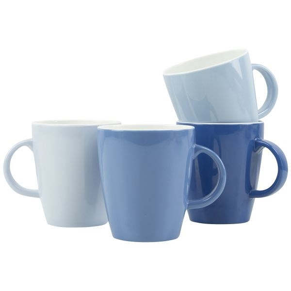 Henkelbecher Colour Line, blau