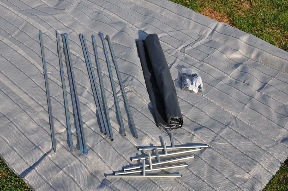 Hahn Zelte Windschutz aus PVC