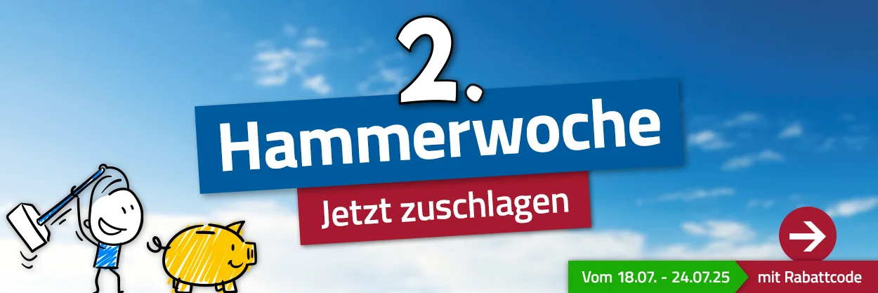 Hammerwoche 2 bis zum 24.07.2025