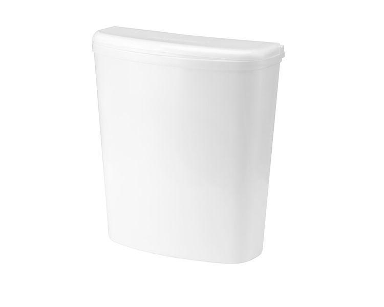 Abfallbehälter Pillar, 5,5 L, Farbe: weiß