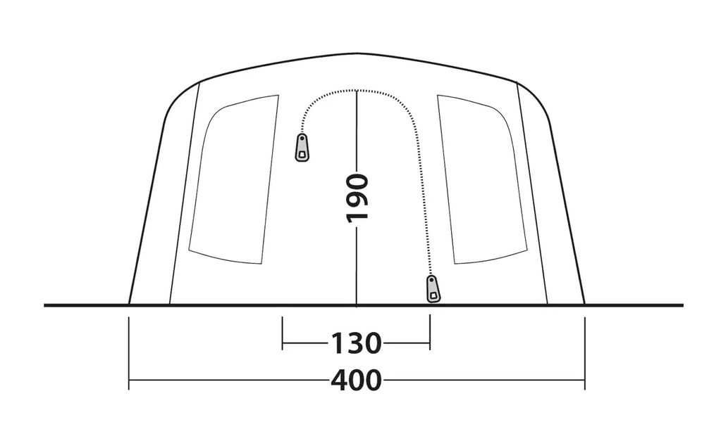 6 Personen Tunnelzelt Sacramento 6 Air 6 Personen Tunnelzelt Sacramento 6 Air