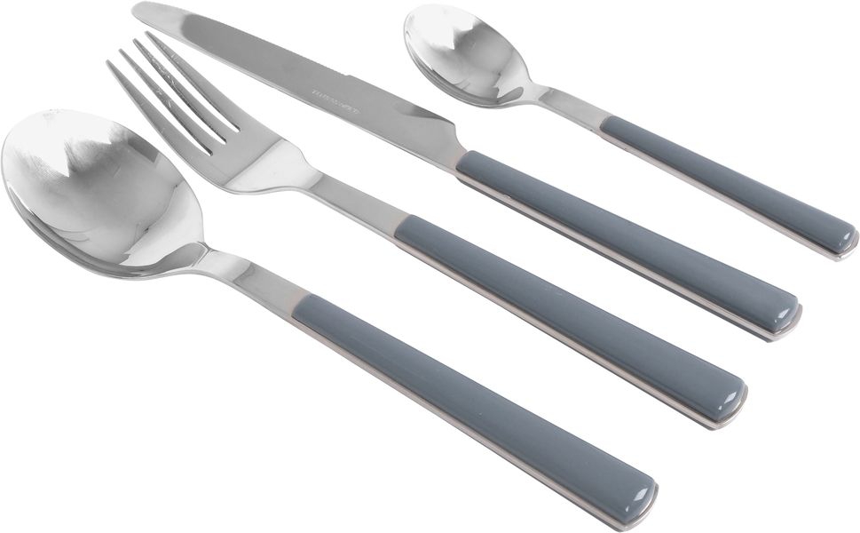 16-teiliges Besteckset Amyla grau
