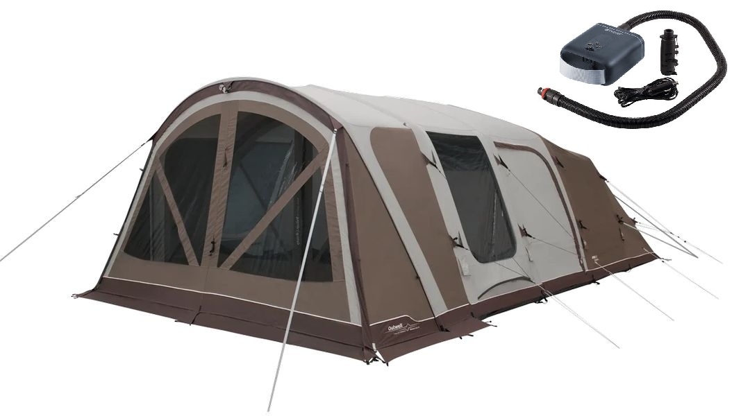 6 Personen Tunnelzelt Alabama 6 Air TC inklusive elektrischer Luftpumpe