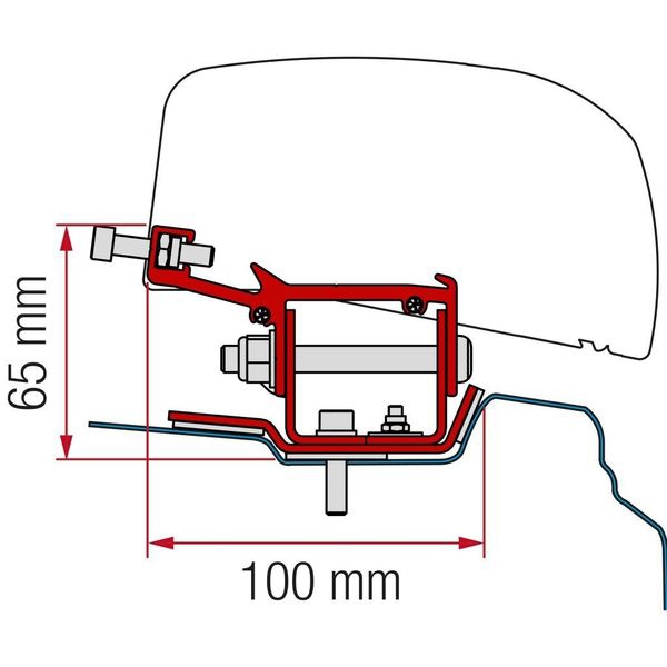 Kit Renault Trafic L1 09/2014- 2019 für F40