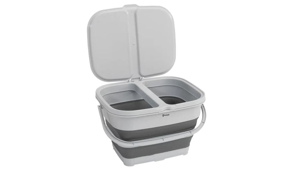 Collaps recycelter Korb Grey Mist