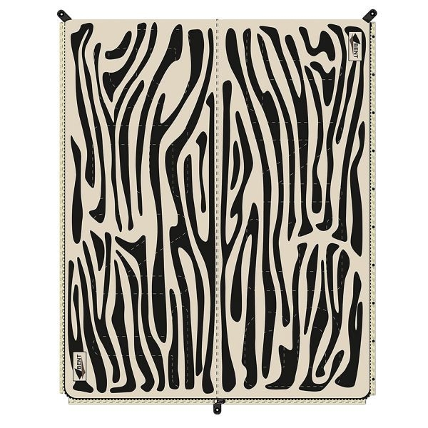 Vanlife Schlafsack Bentcho Zebra Druck