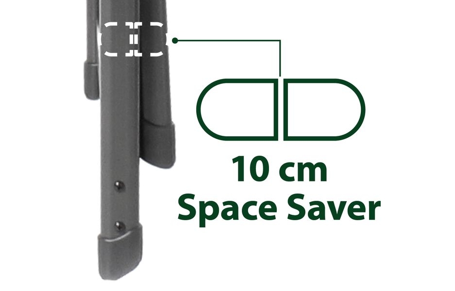 Klappstuhl Aravel 3D M, grau