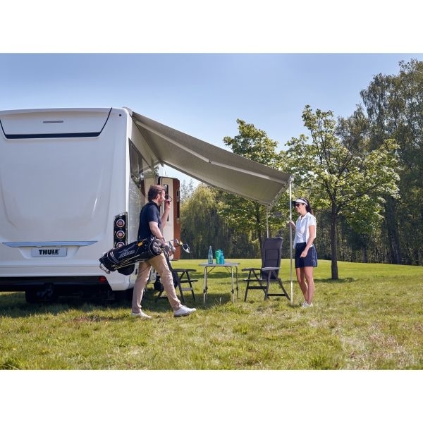 Markise TO 9200, 6 x 3 m, Gehäuse weiß, Mystic-Grau -II. Wahl-