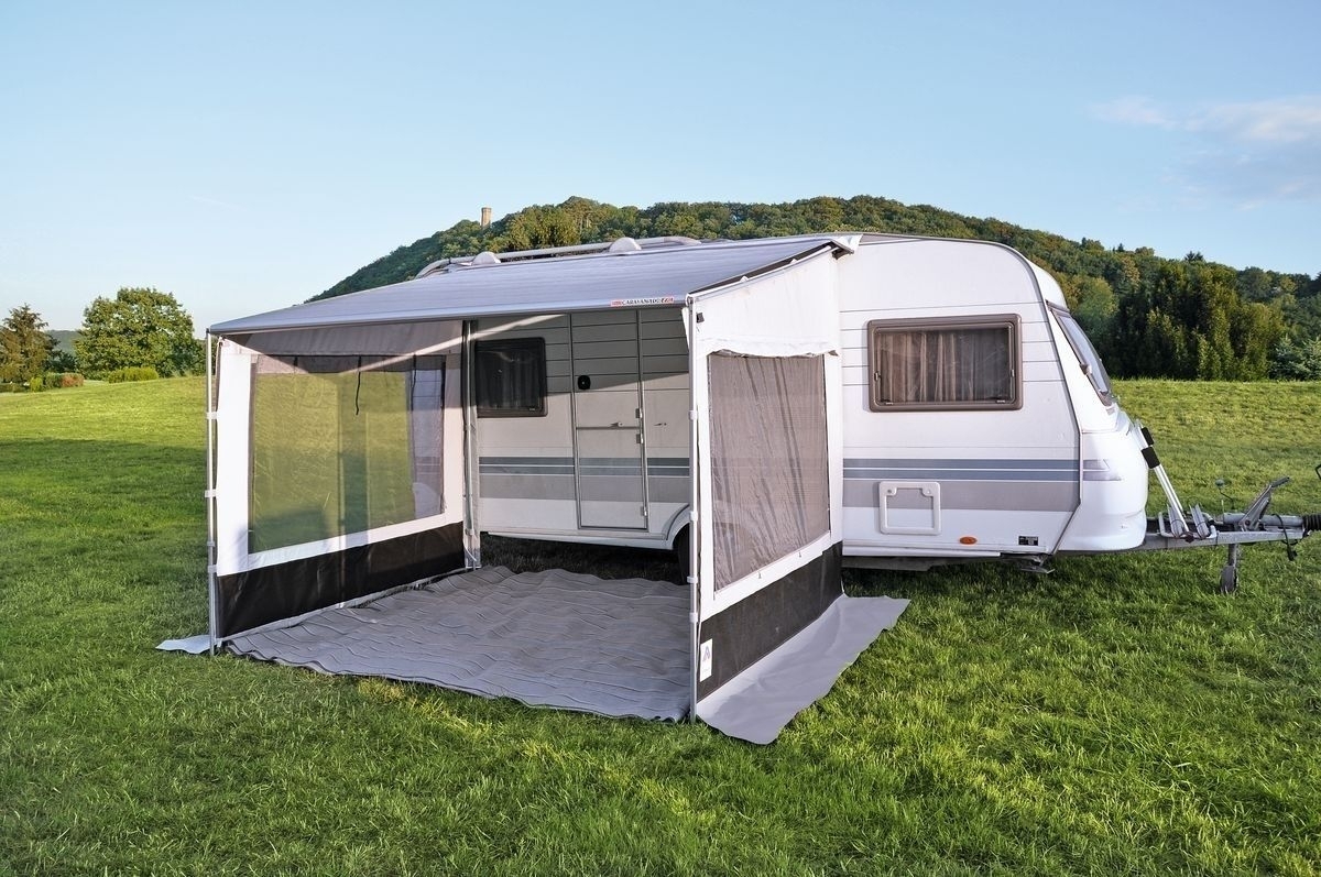 Hahn Markisenzelt Malta für Fiamma F80, Länge 370 cm Höhe 2: 256 - 285 cm