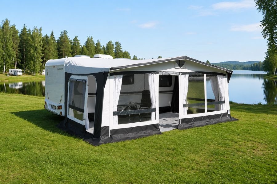 Sondermodell Reisevorzelt Meran Tiefe 240 cm