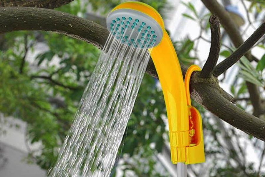 Campingdusche mit Akku