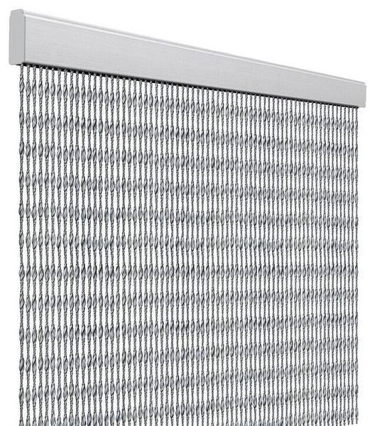 Türvorhang Goccia 100 x 220 cm Farbe silber