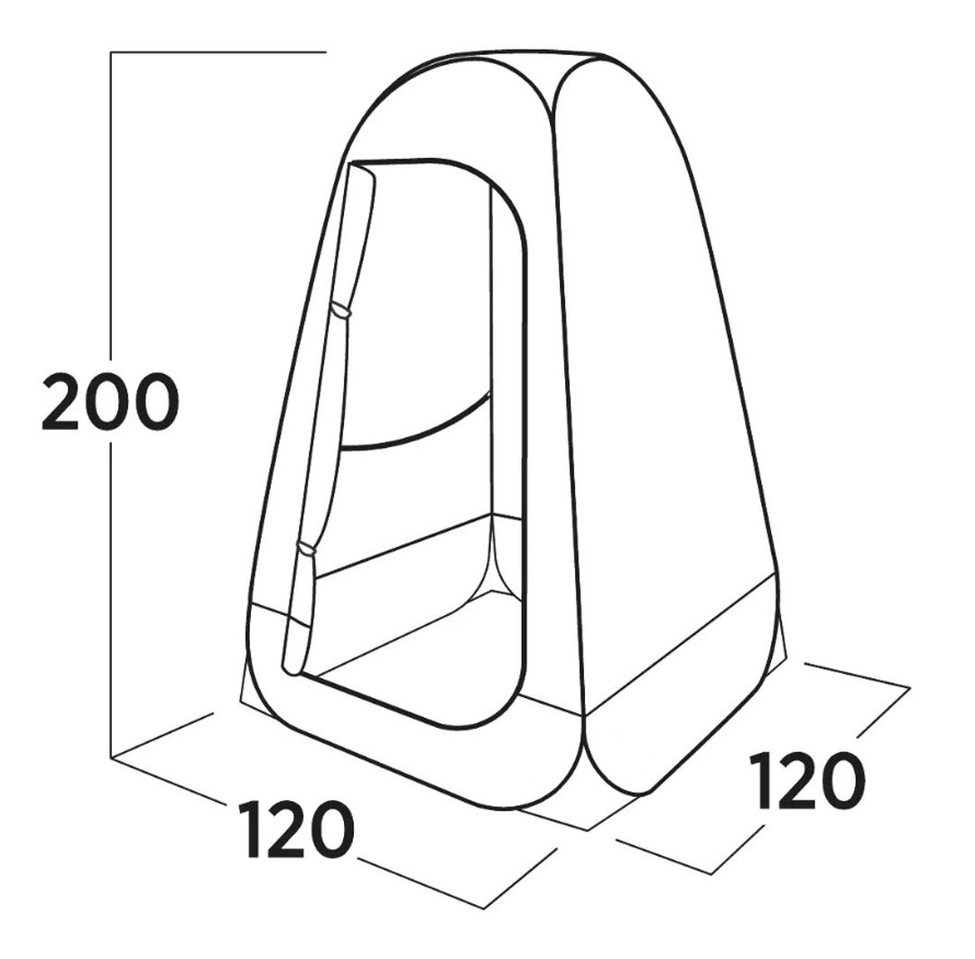Dusch/Toilettenzelt Vik Utility
