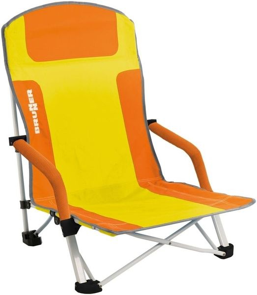Strandstuhl Bula gelb/orange