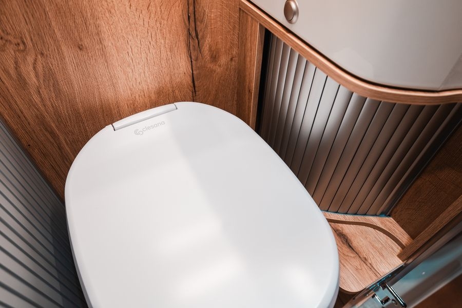 C1 L wasserlose Verschweiß-Toilette mit L-Adapter